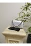 Women's Satin Silver Evening Dress Clutch Portfolio Chain Strap Hand Wedding Engagement Night Shoulder Bag - 7