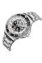 BP3702X.330 Men Automatic Multifunction Display Watch & Metal Strap Silver - 3