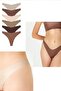 Laser Cut Brezilian Panties 6 Pack - 5