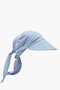 Women's Safari Tie-Up Scarf with Brim Bandana Beach Hat - 3