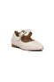 2511501Y Women's Genuine Leather Belt Buckle Ballerinas - 8