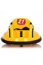 Kids Electric Rideon Drift Toy Bumper Car Swing Style With LED Lighting-Yellow - 4