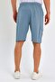 Men's Cargo Pocket Large Size 100% Cotton Linen Look Shorts E202 - 4