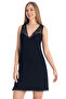 Women's Viscose Fabric Lace Strap Detailed Nightgown 10600