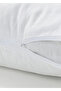 عبوة من 2 أغطية داخلية لوسادة بيضاء بسحاب (2 قطعة) (Mitil - Mattress) - 3