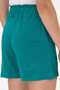 Women's Dark Green Knitted Shorts 50285884 -Vr101 - 6