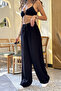 Women's Black Modal Premium Fabric Comfortable Sweatpants - 3