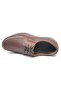 Ihlara Genuine Leather Orthopedic Comfort Men's Casual Shoes Taba - 5