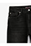 Cotton Regular Waist Vintage Straight Fit Jean Pants - 6