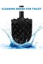 Stainless Metal Wc Toilet Brush Modern Design 33X8X7 Cm, Durable and Stylish (1 Pc) - 8