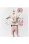 0-3 Months Fisto Collar Baby Girl Newborn 5-Piece Hospital Exit Zibin Set with Underwear Set - 2