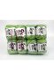 8X50Gr. Lorena Splash Acrylic, Cotton Yellow, Green Tones, Blue Tones Summer Yarns, Cotton, Tie-Dye - 4