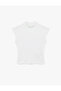 Sleeveless Cotton Stand Collar T-Shirt - 3