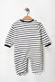 Girls' Boys' Baby Patterned Transitional Cotton Newborn 3-6-9 Months 3-Piece Outfit Romper Set - 4
