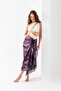 Aquarium Dolphin Pattern Chiffon Pareo, Digital Printing, Quick Dry Pareo, 200X100Cm, Beach Clothing, Pareo - 5
