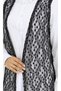 Slim Fit Lace Piece Long Vest Set, Women's Vest Piece Without Front Closure - 2