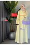 Women's Shawl Collar Detail Long Summer Brown Dress - 2