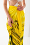 Aquarium Dolphin Pattern Chiffon Pareo, Digital Printing, Quick Dry Pareo, 200X100Cm, Beach Clothing, Pareo - 8