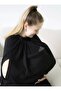 Tulle Windowed Nursing Apron 735 Black - 3