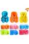 Inflatable Pool Life Vest Children (Yellow-Orange-Blue) - 4