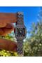 Zetro Vintage Square Stone Model Roman Numerals Metal Women's Wristwatch - 3