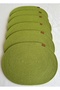 Jute Placemat, Table Decor Supla Oval Pistachio Green 30X40 Set of 6 - 2