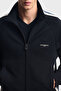 Stretch Cotton Regular Fit Stripe Detail Stand Collar Sweat Men's Sweat Em002872 Af13488 U - 4