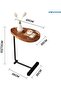C-shaped End Table, Modern Creative Design Coffeee Table, Side Table For Couch, Sofa Snack Side Tabl - 3