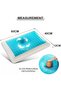 Gel Memory Foam Cooling Pillows Stomach Sleepers | Orthopedic Neck & Back Support for A Relaxed Slee - 7
