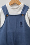 Licensed Baby Boy 2 Piece Salopet Jumpsuit - 2