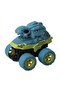 Dinosaur Off-Road T-Rex Friction Toy Car Set – Set of 2 Pull and Drop Vehicles with Dinosaur Design - 2
