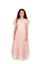 Pink Party Dress Sequin Stars