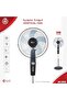 مروحة عمودية DLC-1642S 55 واط، صامتة وموفرة للطاقة