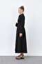 Shirt Collar Women's Linen Dress 20661 - 4