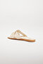 Women's Cream Daily Cross Strap Soft Slippers Summer Comfortable Stylish Lightweight Beach Sea Pool Outing Slippers - 6