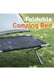 Folding Camping Bed - Lightweight Portable Steel Frame with Oxford Fabric - 3