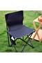 Outdoor Folding Camping Chair - Side Storage Bag, Easy Carry - 2
