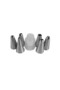Decorating tip set, 7 pieces - 2