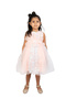 Apple Blossom Pink with Blue dress