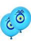 Kalisan Evil Eye Beaded Balloon 12 Inch 25 Pcs - 2