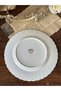 Antique Royal Albert Berkeley Series Color Flower Porcelain Cake Wall Plate 18.5 cm Pcs - 4