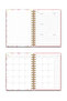 Hard Cover A5 Spiral Agenda (Timeless Planner Agenda) Pinksash - 4