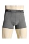 3 Pieces of Solid Color Cotton Luxury Men's Boxers - 2