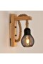 Wall Light Fixtures for Living Room, Bedroom, Corridor, Bedside Table, Cafe Bar, Black ( 2 piece)