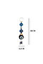 Evil Eye Beaded Two-Way Gift Keychain - 2