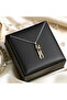 Steel Interlocking Unisex Couple Lover Necklace - 2