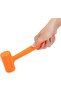 PVC Rubber Hammer Soft Face Dead Blow Rubber Mallet Installing Tool 0.5LB / 1LB (0.5LB) - 3
