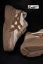Bej Kalın Taban Kadın Sneaker - 6