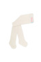 2 Pack Baby Cotton Pantyhose, Children's Newborn Cotton Girls Boys School Socks, White Ecru Pink - 2