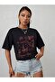 Women's Printed T-Shirt - Modern Text and Graphic Detail |   Daily Comfortable and Stylish Combination - 6